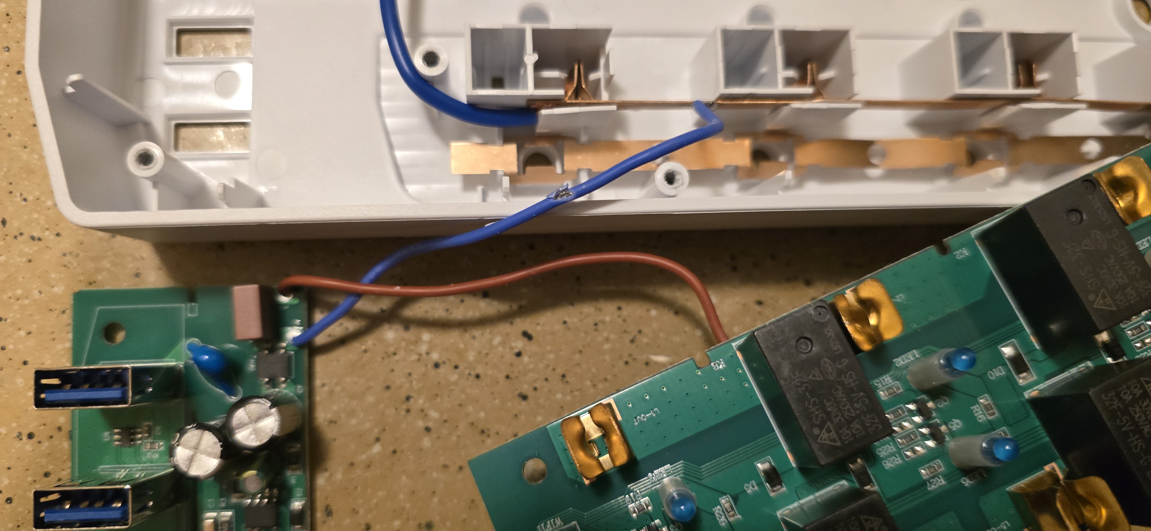 Pinched Lead Wire